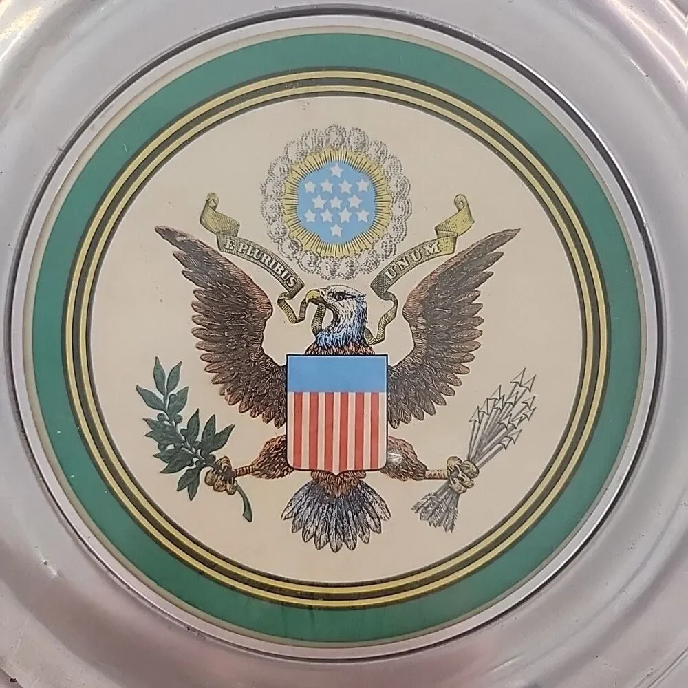 Plate Pewter The Great Seal Of The UNITED STATES OF AMERICA 11